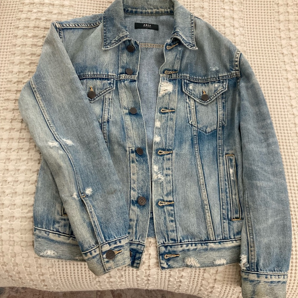 Able Merly Denim Jacket, small